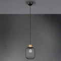 Lampa wiszaca CALIMERO Czarny mat śr. 18cm. E27 RL R30561032 | 4017807489484 noxbox lampynox www.lampynox.pl