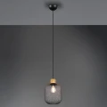 Lampa wiszaca CALIMERO Czarny mat śr. 18cm. E27 RL R30561032 | 4017807489484 noxbox lampynox www.lampynox.pl