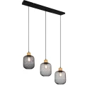 Lampa wiszaca CALIMERO Czarny mat 3xE27 RL R30563032 | 4017807489507 noxbox lampynox www.lampynox.pl