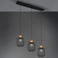 Lampa wiszaca CALIMERO Czarny mat 3xE27 RL R30563032 | 4017807489507 noxbox lampynox www.lampynox.pl