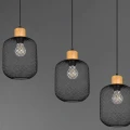 Lampa wiszaca CALIMERO Czarny mat 3xE27 RL R30563032 | 4017807489507 noxbox lampynox www.lampynox.pl