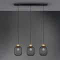 Lampa wiszaca CALIMERO Czarny mat 3xE27 RL R30563032 | 4017807489507 noxbox lampynox www.lampynox.pl