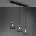 Lampa wiszaca CALIMERO Czarny mat 3xE27 RL R30563032 | 4017807489507 noxbox lampynox www.lampynox.pl