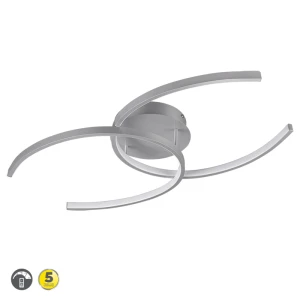 COCOS Tytanowy 2 x 10W 3000K ściemnialna Lampa sufitowa 