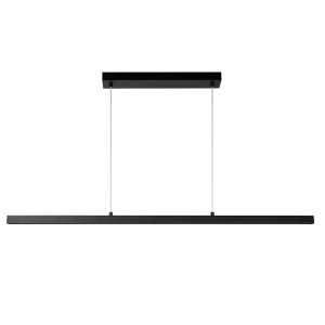 SIGMA LED Czarna Ściemnialna 30W 2700K Lampa wisząca Lucide 23461/30/30