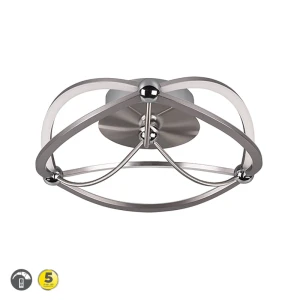 CHARIVARI Nikiel Mat 20W 3000K ściemnialna Lampa sufitowa 