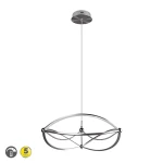 CHARIVARI Nikiel Mat 42W 3000K ściemnialna Lampa wisząca 