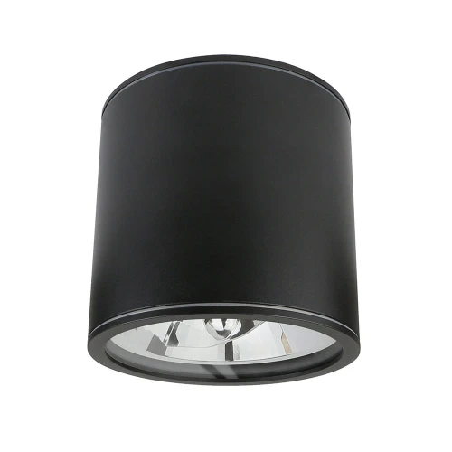 CHLOE AR111 GU10 IP65 okrągła czarna nieruchoma oprawa natynkowa downlight SLIP005032 | 5902650573765 lampy nox noxbox www.lampynox.pl