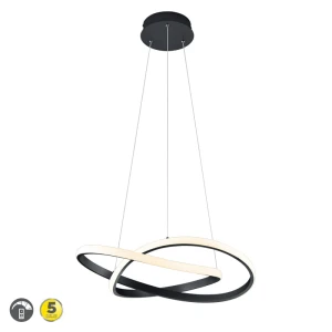 COURSE Czarny Mat 27,5W 3000K ściemnialna Lampa wisząca 