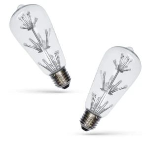 Żarówka LED  węglowa  E27  1,6W/230V ST57 2100K Spectrum ( na stanie 2szt.)