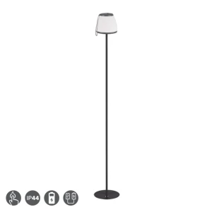 DOMINGO LED 2W 3000K Antracyt Lampa ściemnialna podłogowa tarasowa 