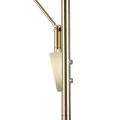 Lampa podłogowa stojąca mosiądz mat / czarny EDMONTON Trio 423010208 4017807478242 lampynox noxbox www.lampynox.pl