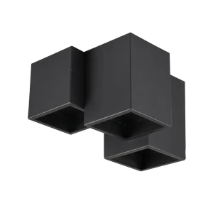 FERNANDO Czarna 3 x GU10 Lampa sufitowa 
