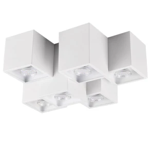 FERNANDO Biała 6 x GU10 Lampa sufitowa 