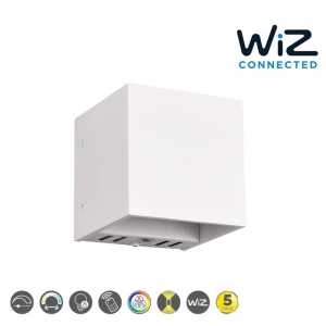 FIGO Biały Mat LED 5,5W  3000 - 6500K , WIZ sterowanie smartfonem, barwa światła zmienna Kinkiet ścienny 