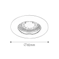 Rabalux  Lite 1046 LED oczko stropowe wpuszczane | biała Trójpak ( 5998250310466 ) lampynox noxbox www.lampynox.pl