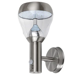 Amalfi Satynowy chrom z czujnikiem ruchu LED 8,5W 4000K IP44 Kinkiet zewnętrzny Rabalux 7920