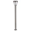 Lampa ogrodowa stojąca Amalfi Satynowy chrom LED 8W wys. 1,1m. 4000K IP44 Rabalux 7921  5998250379210 noxbox lampynox www.lampynox.pl 1.jpg