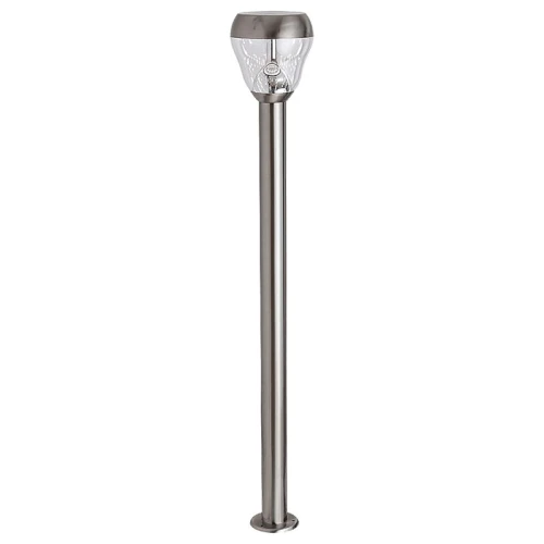 Lampa ogrodowa stojąca Amalfi Satynowy chrom LED 8W wys. 1,1m. 4000K IP44 Rabalux 7921  5998250379210 noxbox lampynox www.lampynox.pl 1.jpg