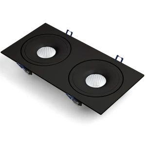 STILLO SQ DUE 2x15W 3000K Czarna OXYLED DL215 36 3K S czarny
