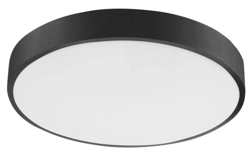 Lampa sufitowa  plafon ANDES Czarna LED 24W 3000K LE41574  noxbox lampynox www.lampynox.pl