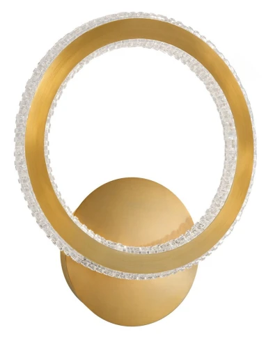 Kinkiet ścienny MONTE LED Złoty 18W 3000K  LE41692 noxbox lampynox www.lampynox.pl