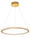 Lampa wisząca Ściemnialna MONTE LED Złota 48W 3000K LE41695 noxbox lampynox www.lampynox.pl