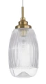 Lampa wisząca AHIGAL Satynowe Złoto E14 LE41850  noxbox lampynox www.lampynox.pl