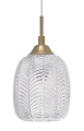 Lampa wisząca ALCALA Satynowe złoto E27 LE41854 noxbox lampynox www.lampynox.pl