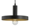 Lampa wisząca CUENCA czarny/złoty LE41982  noxbox lampynox www.lampynox.pl