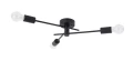 Lampa sufitowa SOCOPO Czarny 3 x E27 LE42175 lampynox noxbox