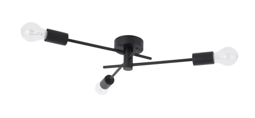 Lampa sufitowa SOCOPO Czarny 3 x E27 LE42175 lampynox noxbox