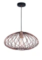 Lampa wisząca TARAZA Miedziany E27 śr. 35cm  LE42180 lampynox noxbox