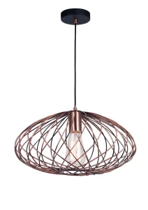 TARAZA Miedziany E27 śr. 35cm  Lampa wisząca