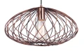 Lampa wisząca TARAZA Miedziany E27 śr. 35cm  LE42180 lampynox noxbox
