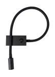 ANATUYA Snake Czarny  LED Samsung 3W 3000K Kinkiet ścienny