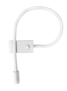 ANATUYA Snake Biały  LED Samsung 3W 3000K Kinkiet ścienny