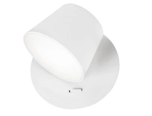 CORIA Biały LED Edison 6W 3000K Kinkiet ścienny