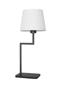 BIRUACA  Czarny / Biały E27 Lampa stołowa
