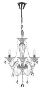 CARACAS Chrom / kryształ  3xE14 Żyrandol Luces Exclusivas 