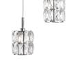 Lampa wisząca CHARATA Chrom 5xG9 Luces Exclusivas LE42325 noxbox lampynox www.lampynox.pl