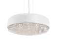 Lampa wisząca CIENAGA Biały śr. 46cm. 6xEG9 Luces Exclusivas LE42333 noxbox lampynox www.lampynox.pl