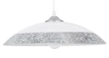 Lampa wisząca FORMOSA srebrna śr. 40cm. E27 Luces Exclusivas LE42371 noxbox lampynox www.lampynox.pl