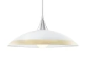 Lampa wisząca GENERAL Biały | Złoty śr. 40cm. E27 Luces Exclusivas LE42372 noxbox lampynox www.lampynox.pl