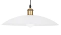 Lampa wisząca GUACARA Biały | Złoty śr. 40cm. E27 Luces Exclusivas LE42379 noxbox lampynox www.lampynox.pl