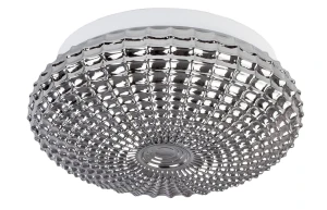 LINCOLN Chrom przydymiony 2xE27 IP44 Lampa sufitowa łazienkowa Luces Exclusivas LE42441