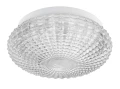 Lampa sufitowa łazienkowa LINCOLN Transparentny 2xE27 IP44 Luces Exclusivas LE42442 noxbox lampynox www.lampynox.pl