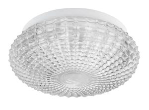 LINCOLN Transparentny 2xE27 IP44 Lampa sufitowa łazienkowa Luces Exclusivas LE42442 