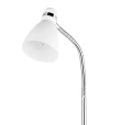 Lampa podłogowa stojąca PEREIRA Biały | Chrom E14 Luces Exclusivas LE42530