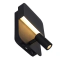 Kinkiet snake LED 5W z gniazdem USB BOXER Czarny LUCIDE 792000830  5411212791535 lampynox noxbox www.lampynox.pl 4.jpg